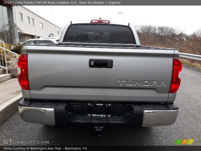 Silver Sky Metallic / Graphite 2020 Toyota Tundra TRD Off Road CrewMax 4x4