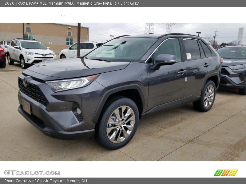 Magnetic Gray Metallic / Light Gray 2020 Toyota RAV4 XLE Premium AWD