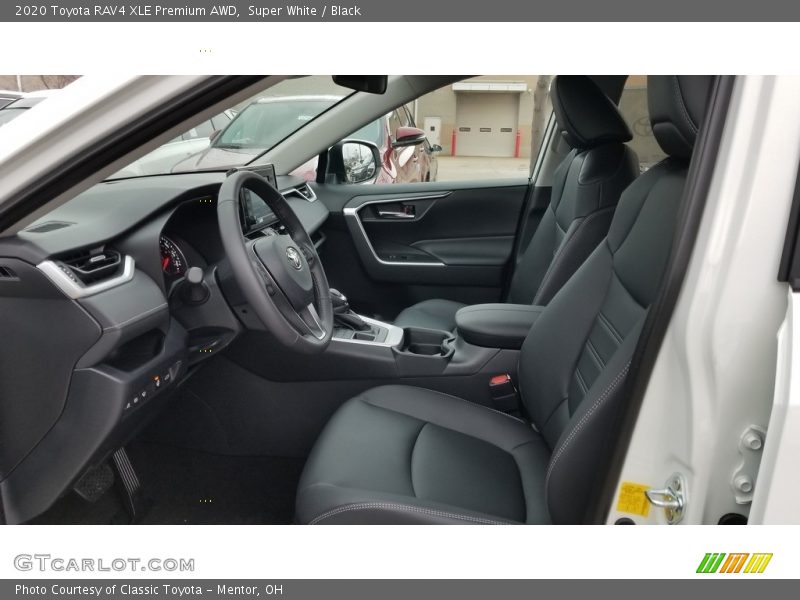 Front Seat of 2020 RAV4 XLE Premium AWD