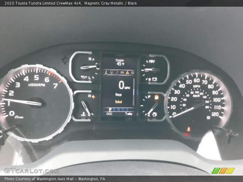  2020 Tundra Limited CrewMax 4x4 Limited CrewMax 4x4 Gauges