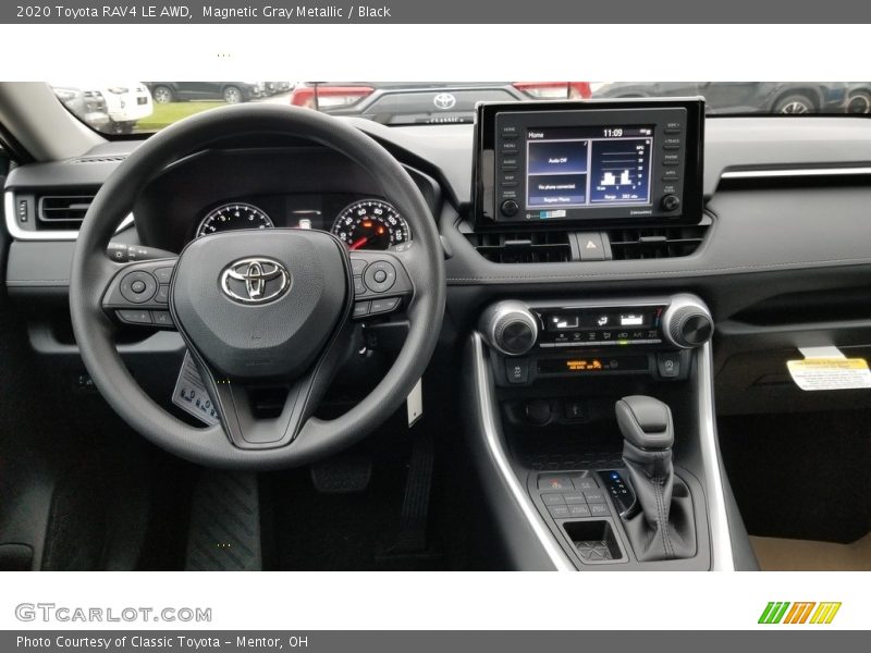 Dashboard of 2020 RAV4 LE AWD