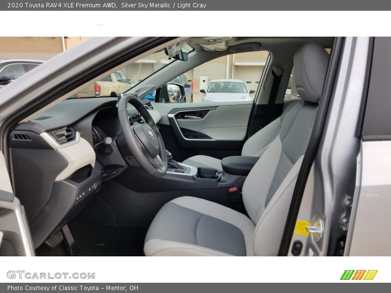 Front Seat of 2020 RAV4 XLE Premium AWD