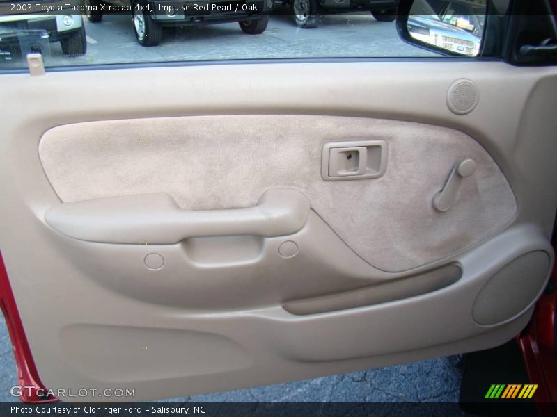 Impulse Red Pearl / Oak 2003 Toyota Tacoma Xtracab 4x4