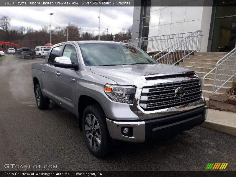 Silver Sky Metallic / Graphite 2020 Toyota Tundra Limited CrewMax 4x4
