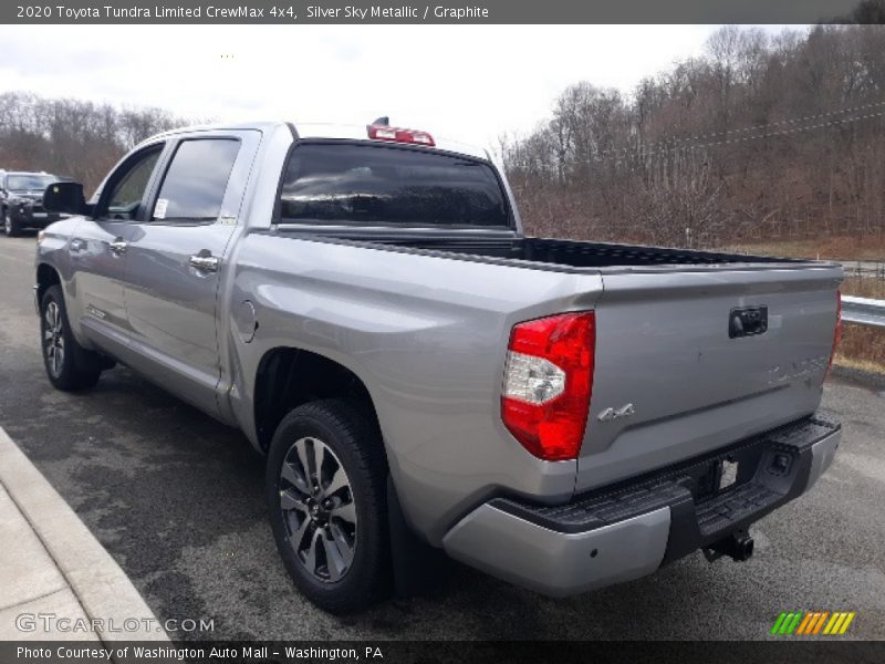 Silver Sky Metallic / Graphite 2020 Toyota Tundra Limited CrewMax 4x4