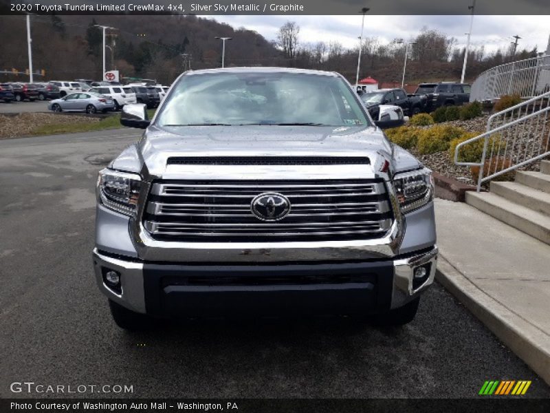 Silver Sky Metallic / Graphite 2020 Toyota Tundra Limited CrewMax 4x4