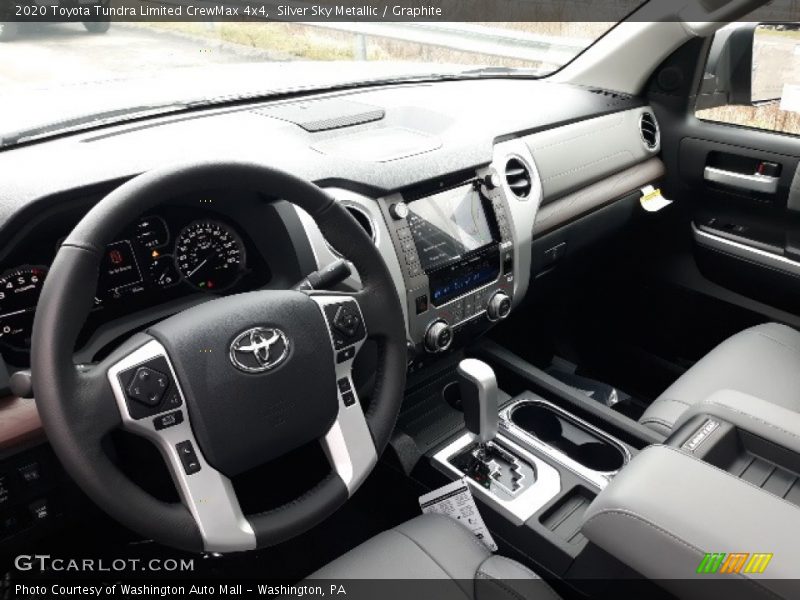 Silver Sky Metallic / Graphite 2020 Toyota Tundra Limited CrewMax 4x4