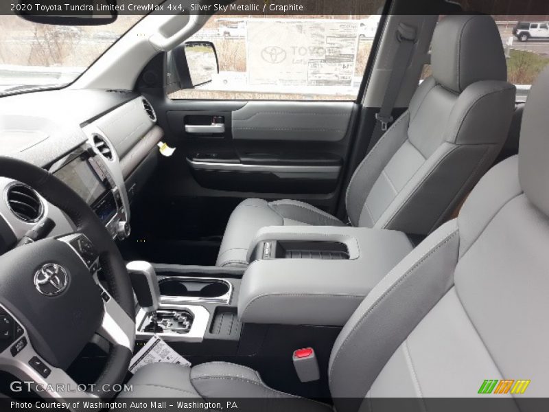 Silver Sky Metallic / Graphite 2020 Toyota Tundra Limited CrewMax 4x4