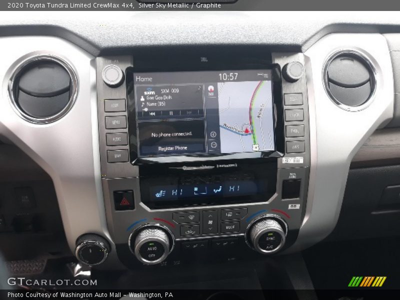Silver Sky Metallic / Graphite 2020 Toyota Tundra Limited CrewMax 4x4