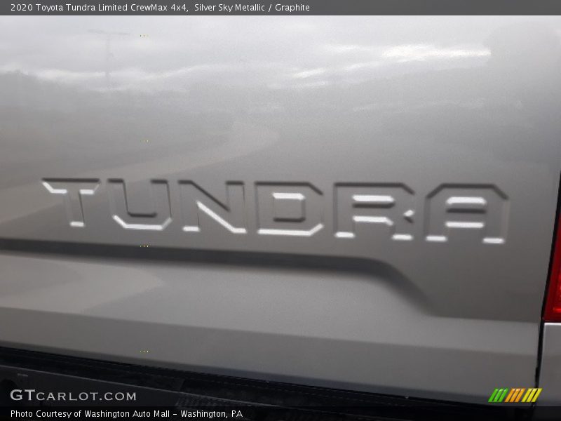 Silver Sky Metallic / Graphite 2020 Toyota Tundra Limited CrewMax 4x4