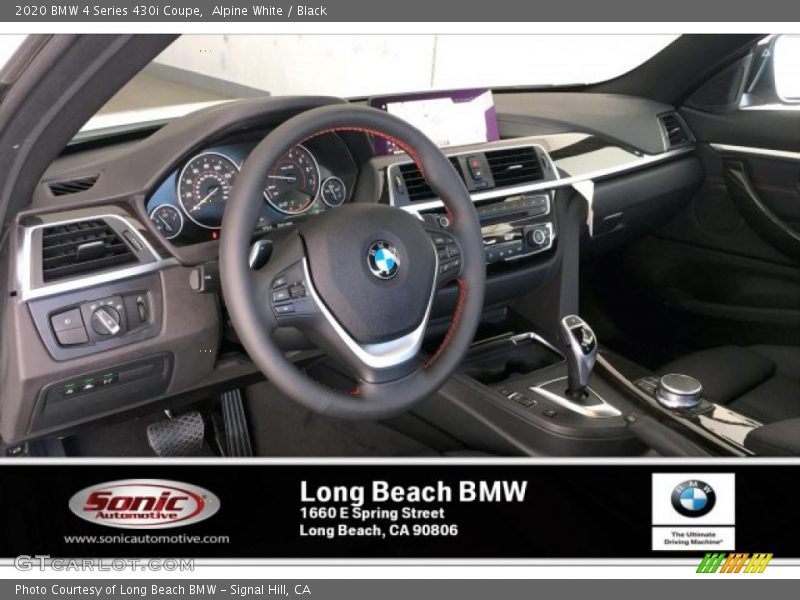 Alpine White / Black 2020 BMW 4 Series 430i Coupe
