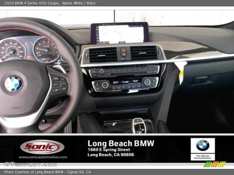 Alpine White / Black 2020 BMW 4 Series 430i Coupe