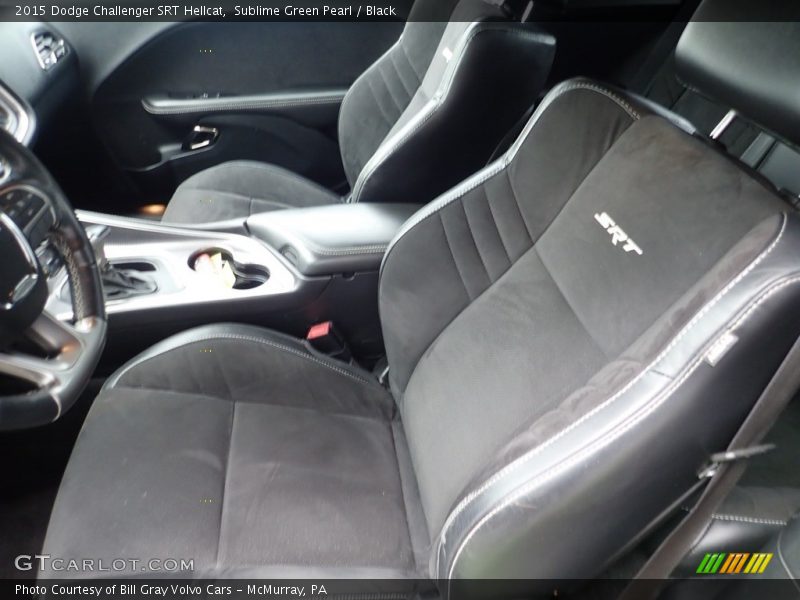 Sublime Green Pearl / Black 2015 Dodge Challenger SRT Hellcat