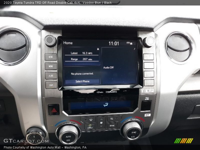 Voodoo Blue / Black 2020 Toyota Tundra TRD Off Road Double Cab 4x4