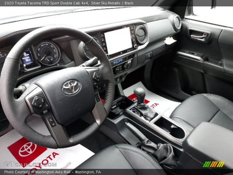 Silver Sky Metallic / Black 2020 Toyota Tacoma TRD Sport Double Cab 4x4