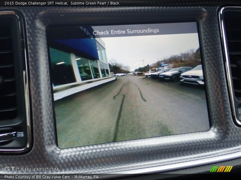 Sublime Green Pearl / Black 2015 Dodge Challenger SRT Hellcat