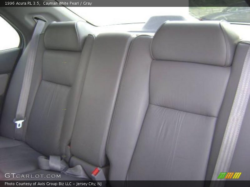 Cayman White Pearl / Gray 1996 Acura RL 3.5