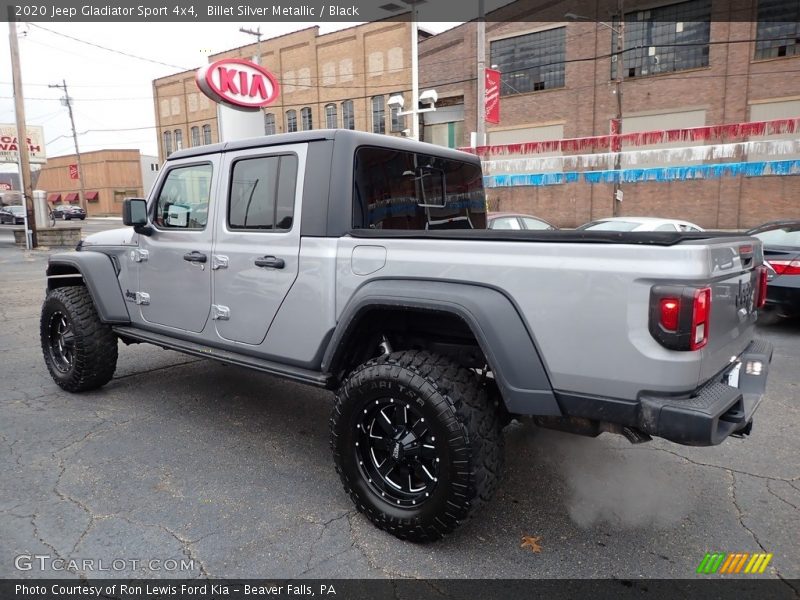 Billet Silver Metallic / Black 2020 Jeep Gladiator Sport 4x4