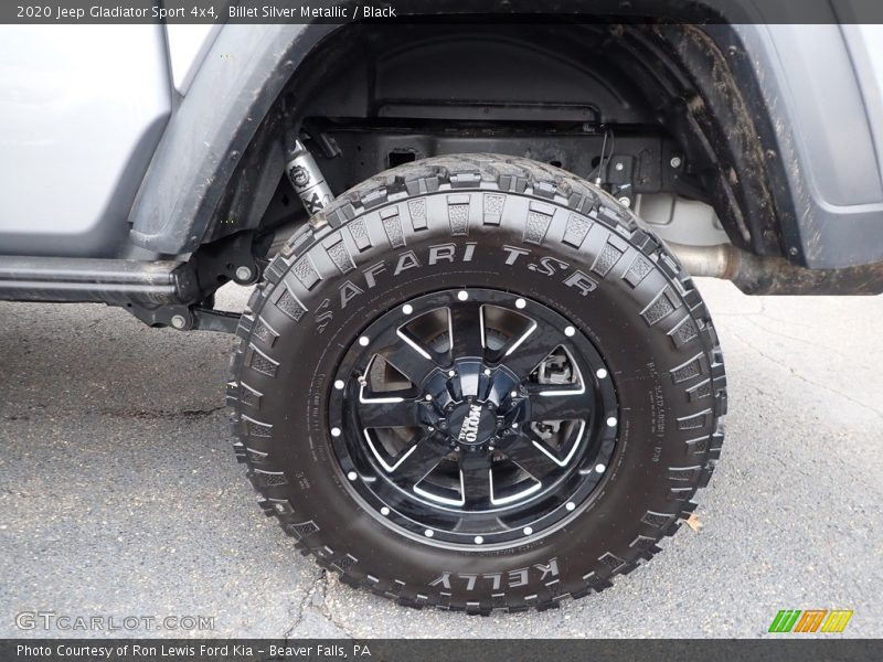 Billet Silver Metallic / Black 2020 Jeep Gladiator Sport 4x4