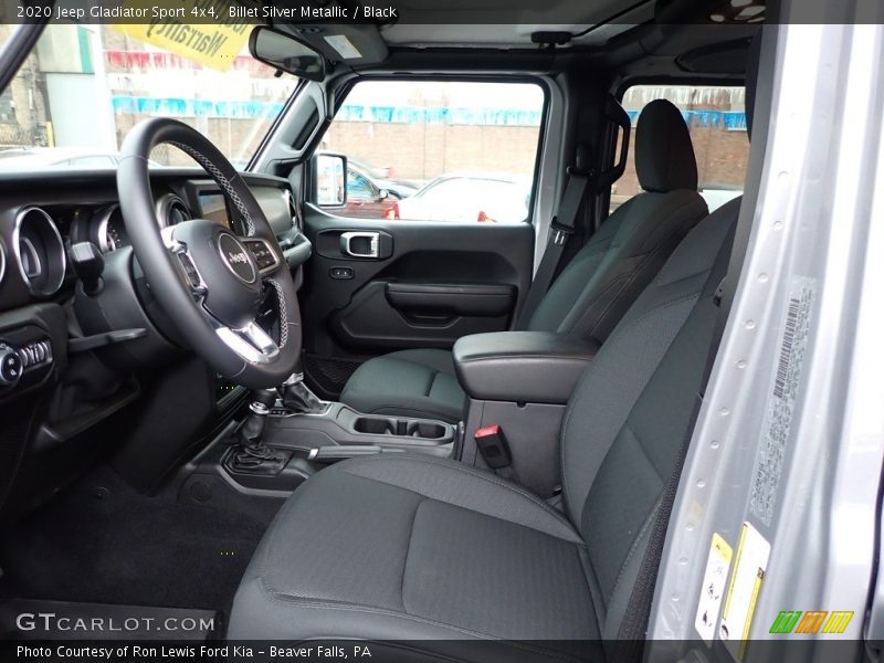 Billet Silver Metallic / Black 2020 Jeep Gladiator Sport 4x4