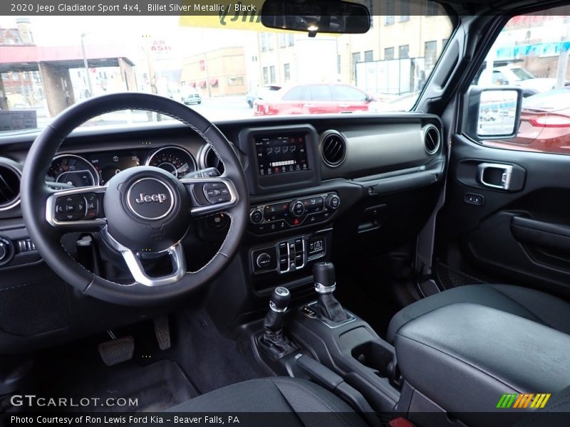  2020 Gladiator Sport 4x4 Black Interior
