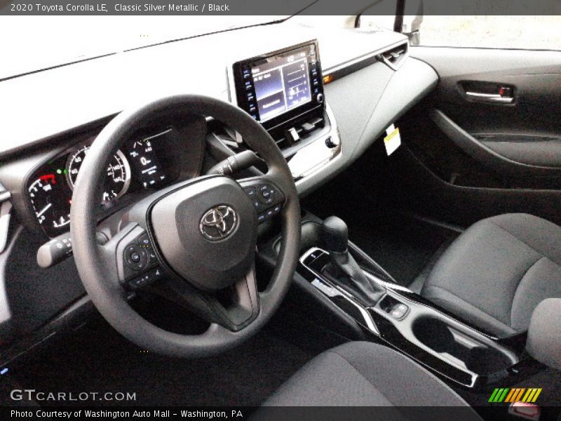 Classic Silver Metallic / Black 2020 Toyota Corolla LE