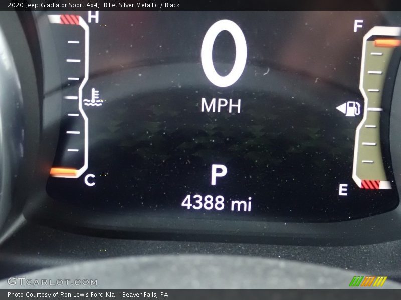 Billet Silver Metallic / Black 2020 Jeep Gladiator Sport 4x4