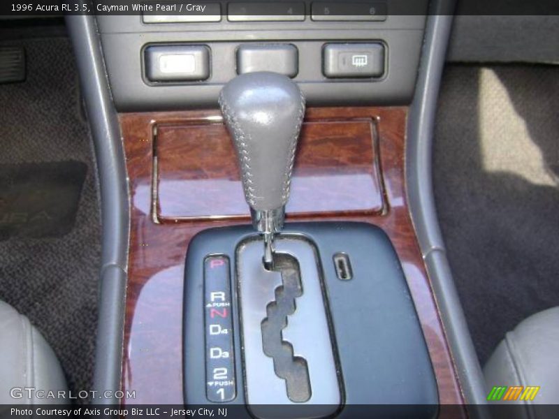Cayman White Pearl / Gray 1996 Acura RL 3.5