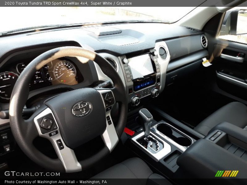 Super White / Graphite 2020 Toyota Tundra TRD Sport CrewMax 4x4