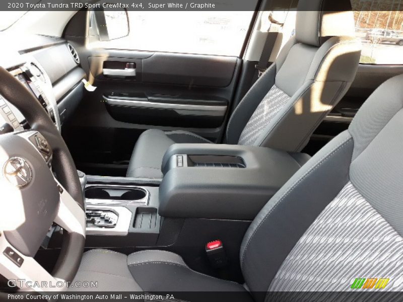 Super White / Graphite 2020 Toyota Tundra TRD Sport CrewMax 4x4