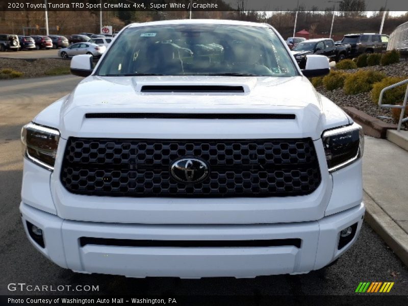Super White / Graphite 2020 Toyota Tundra TRD Sport CrewMax 4x4