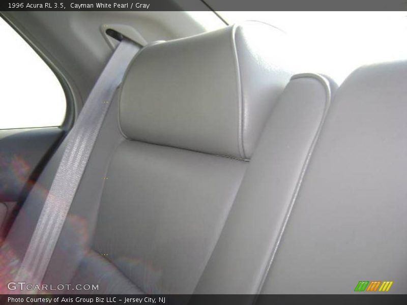Cayman White Pearl / Gray 1996 Acura RL 3.5