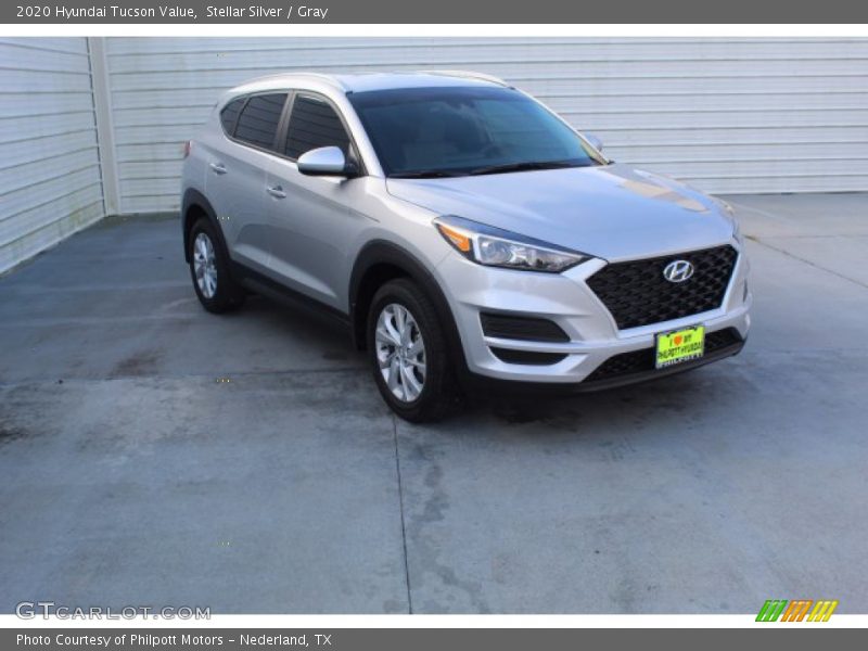 Stellar Silver / Gray 2020 Hyundai Tucson Value