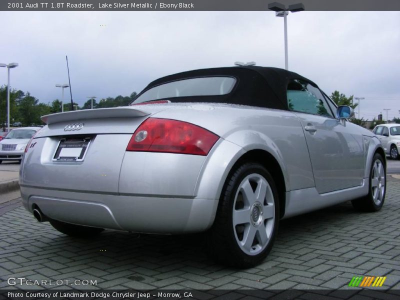 Lake Silver Metallic / Ebony Black 2001 Audi TT 1.8T Roadster