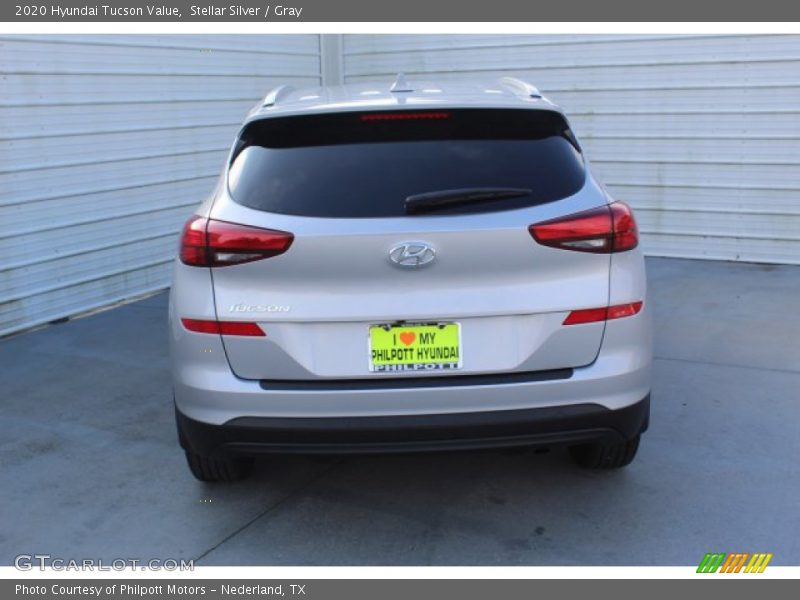 Stellar Silver / Gray 2020 Hyundai Tucson Value