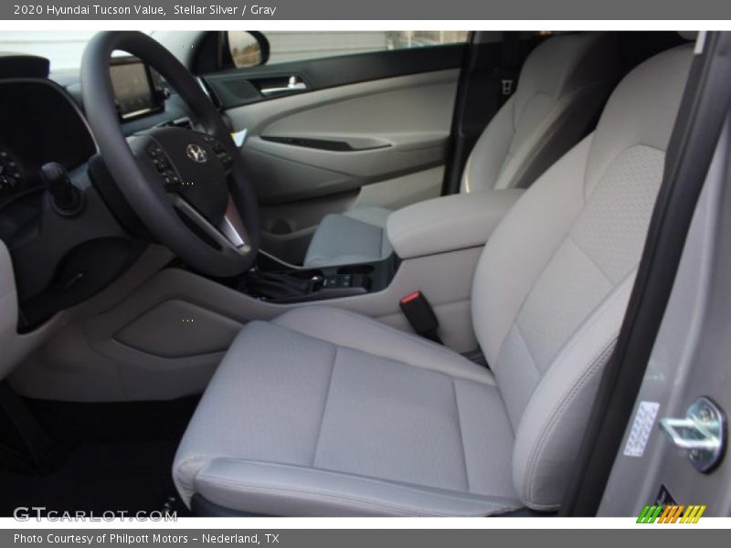 Stellar Silver / Gray 2020 Hyundai Tucson Value