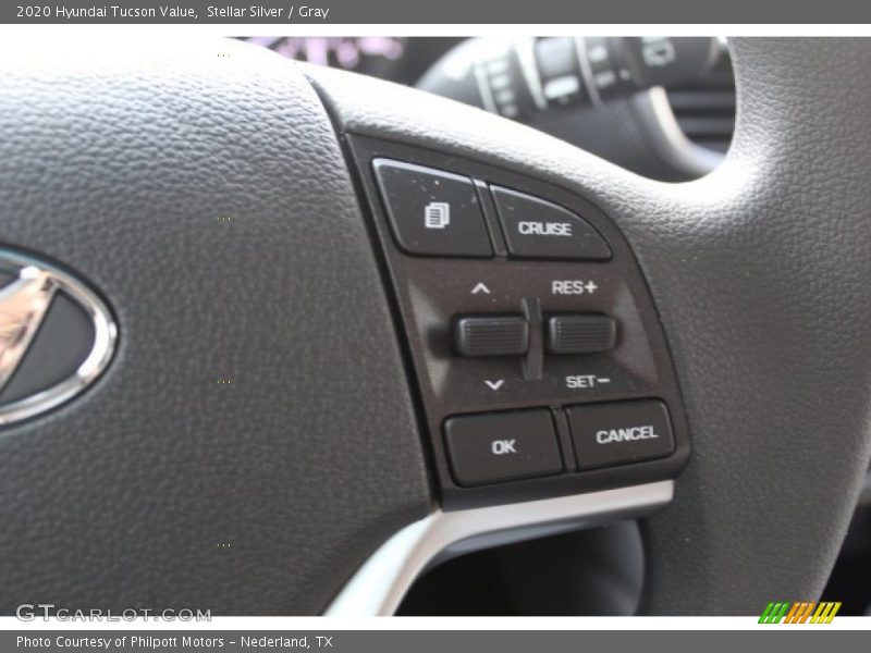 Stellar Silver / Gray 2020 Hyundai Tucson Value