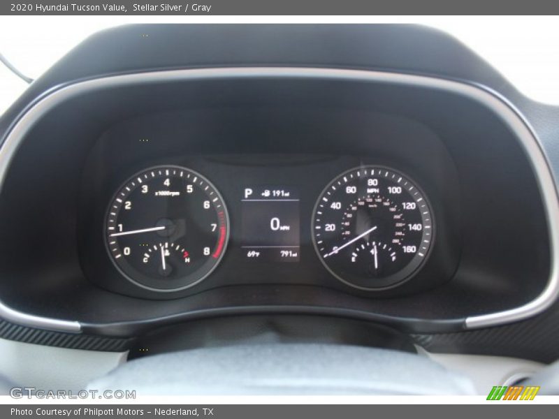 Stellar Silver / Gray 2020 Hyundai Tucson Value