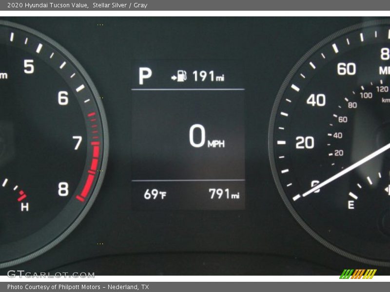 Stellar Silver / Gray 2020 Hyundai Tucson Value