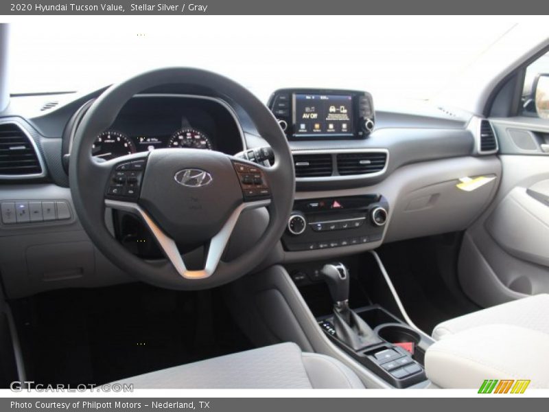 Stellar Silver / Gray 2020 Hyundai Tucson Value