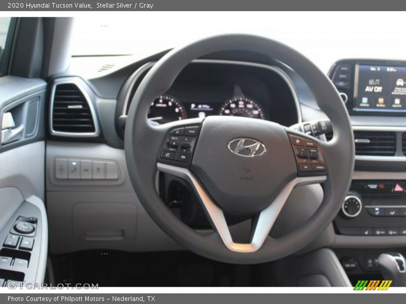 Stellar Silver / Gray 2020 Hyundai Tucson Value