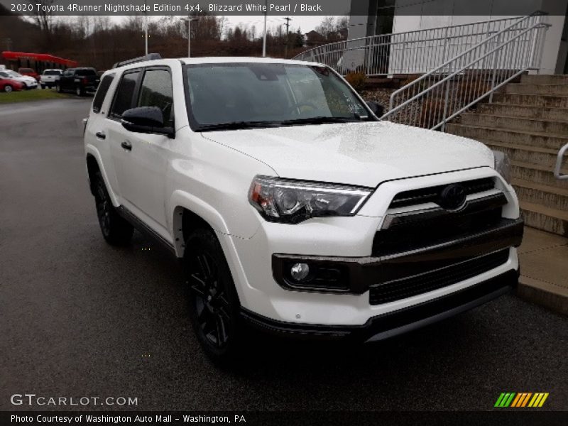 Blizzard White Pearl / Black 2020 Toyota 4Runner Nightshade Edition 4x4