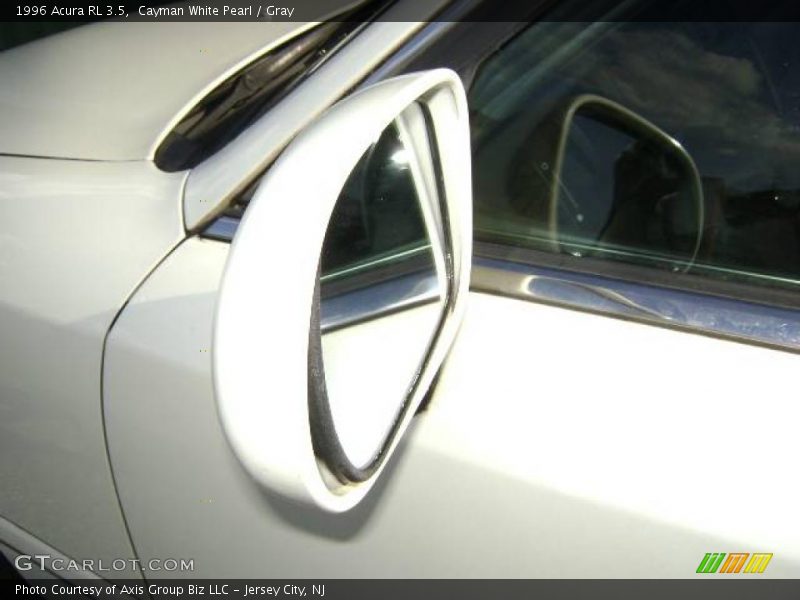 Cayman White Pearl / Gray 1996 Acura RL 3.5