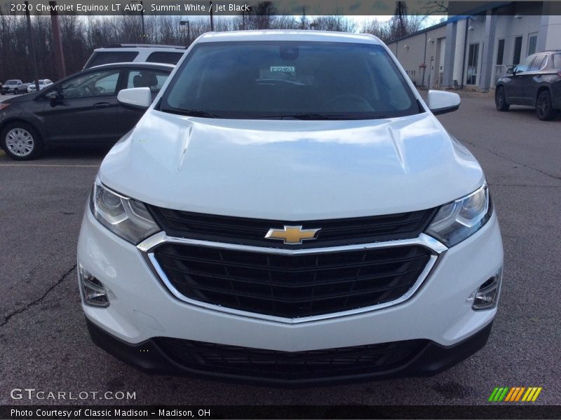Summit White / Jet Black 2020 Chevrolet Equinox LT AWD