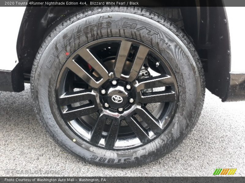 Blizzard White Pearl / Black 2020 Toyota 4Runner Nightshade Edition 4x4
