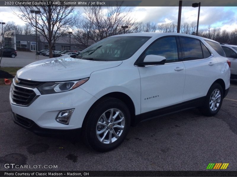 Summit White / Jet Black 2020 Chevrolet Equinox LT AWD