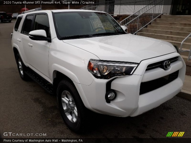 Super White / Graphite 2020 Toyota 4Runner SR5 Premium 4x4