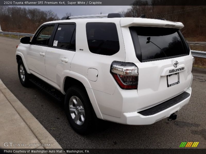 Super White / Graphite 2020 Toyota 4Runner SR5 Premium 4x4