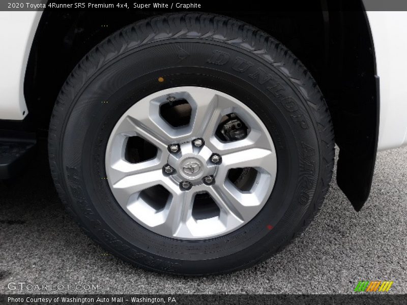 Super White / Graphite 2020 Toyota 4Runner SR5 Premium 4x4