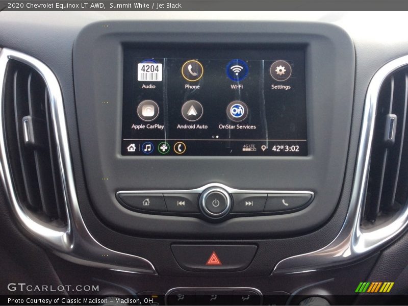 Summit White / Jet Black 2020 Chevrolet Equinox LT AWD